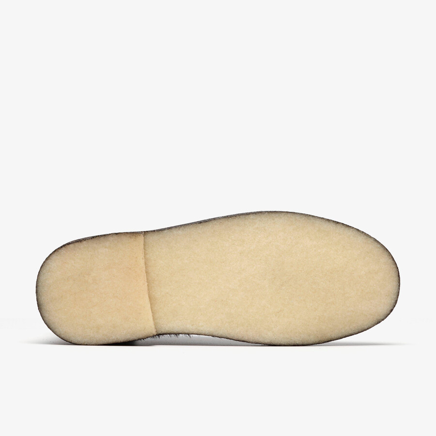 buty pustynne. - brązowy nadruk krowy